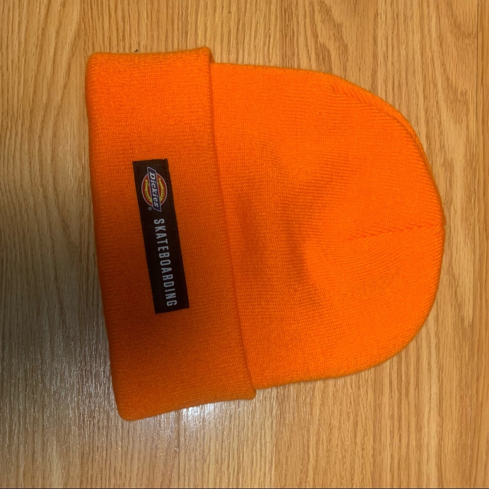 Neon Orange Unisex Dickie’s Skateboarding Beanie
